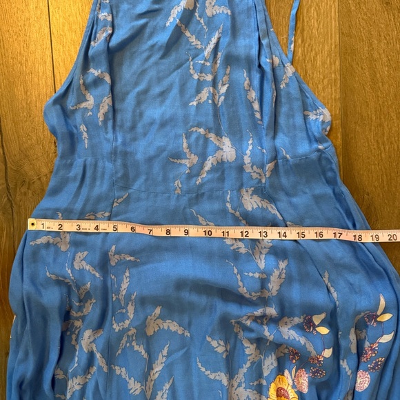 Free People Embrace It Floral Print Square Neck Maxi Dress Size Small - Picture 9 of 10